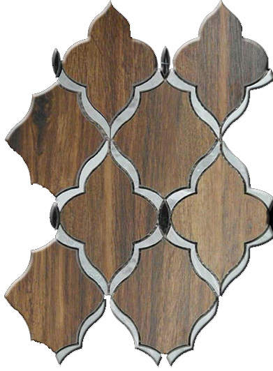 Керамогранит Legno Bruno decore Bolero 33*45