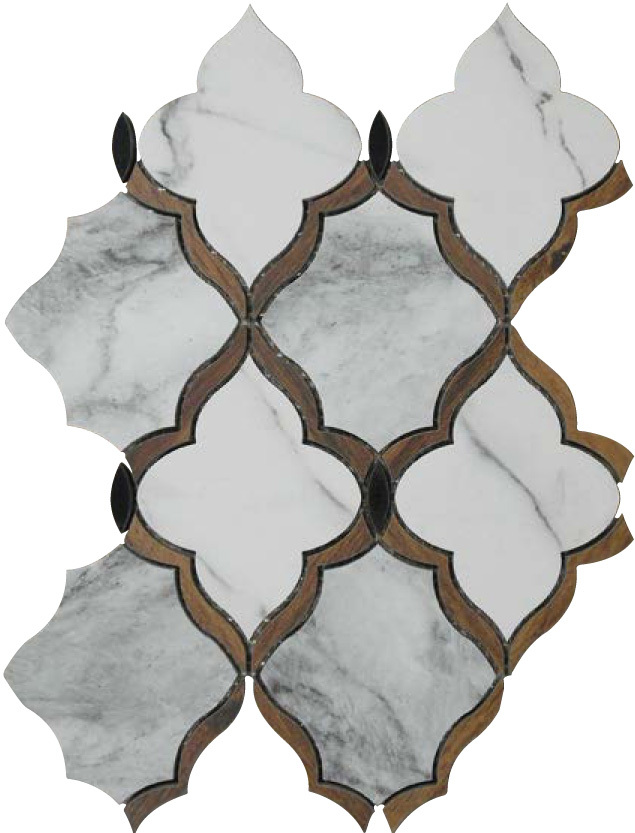 Керамогранит Scot White decoro Bolero 33*45