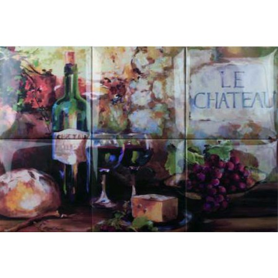 Керамическая плитка Wine Picture 6pz 45*30