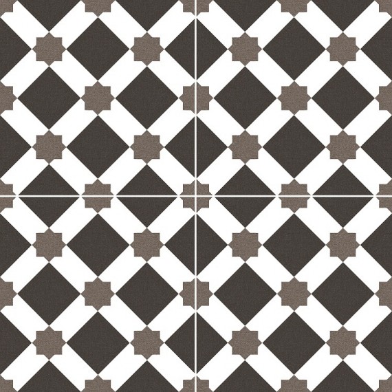 Плитка DG_CH_HOW_BL Chic Collection HOWARD BLACK 45х45