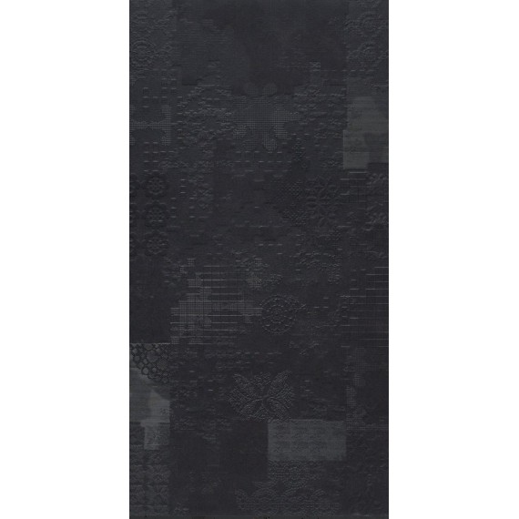 Mutina Dechirer Decor Nero PUDD14 60X120