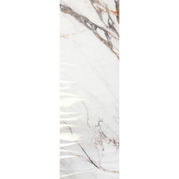 Керамическая плитка 1219 FIRENZE CALACATTA GOLD REL WAVE RET 40x120