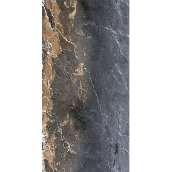 Керамогранит Frankfurt Black Brown Polished 60x120