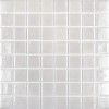Мозаика Shell № 563 White (на сетке) 38x38