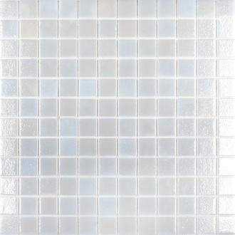 Мозаика Shell № 563 White (на сетке) 25x25