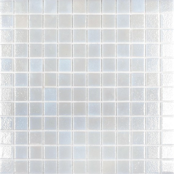 Мозаика Shell № 563 White (на сетке) 25x25