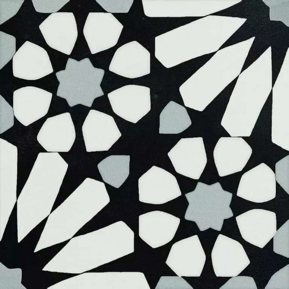 Керамогранит 089D1B2 Etnic B B&W 20х20