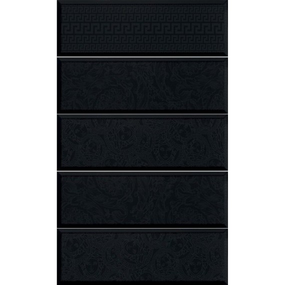 Плитка 265012 SOLID GOLD MIX PAT. BLACK 20x60