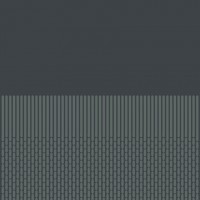 Mutina TAPE GRAINY HALF BLACK 20,5X20,5