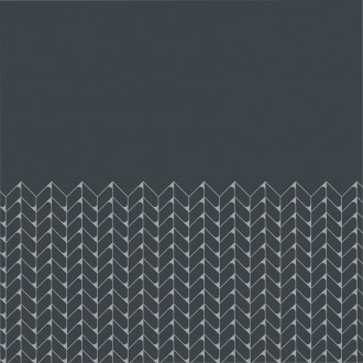 Mutina TAPE MESH HALF BLACK 20,5X20,5