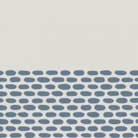 Mutina TAPE COBBLE HALF BLUE 20,5X20,5