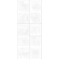 Mango white square 01 25х60