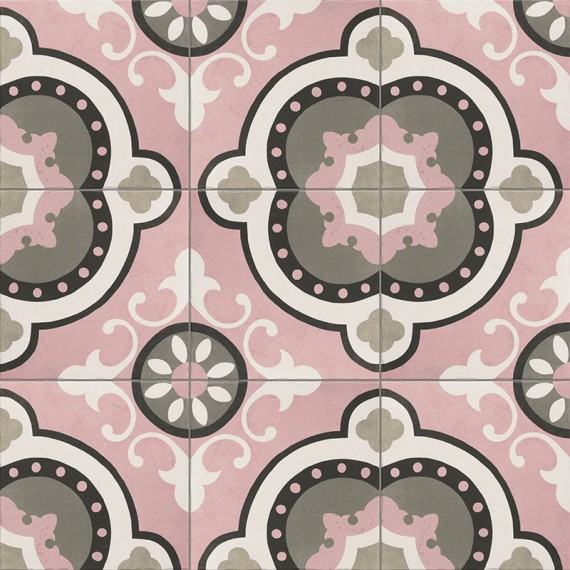 Керамогранит Deco Barcelona Rose 20x20