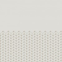 Mutina TAPE MESH HALF BROWN 20,5X20,5