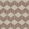 Mutina TAPE ZIGZAG BROWN 20,5X20,5