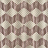 Mutina TAPE ZIGZAG BROWN 20,5X20,5