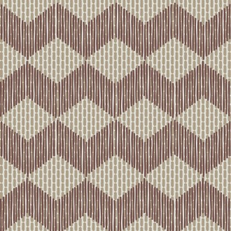 Mutina TAPE ZIGZAG BROWN 20,5X20,5