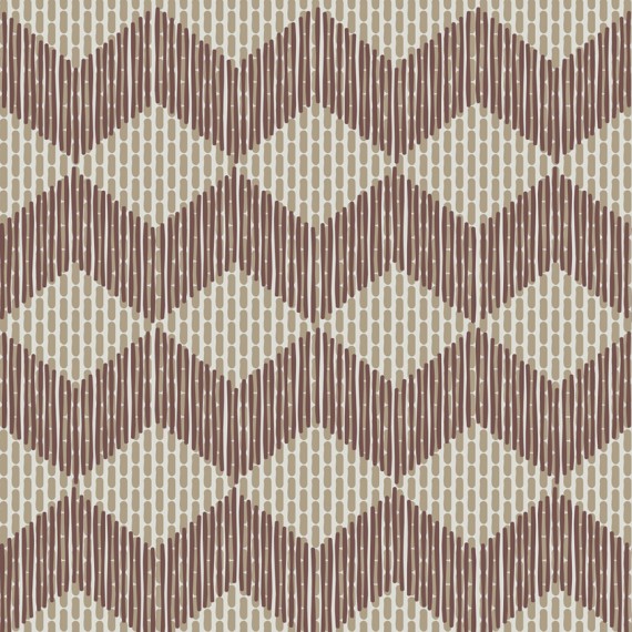 Керамогранит TAPE ZIGZAG BROWN 20,5X20,5