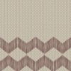 Mutina TAPE ZIGZAG HALF BROWN 20,5X20,5