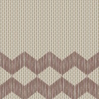 Mutina TAPE ZIGZAG HALF BROWN 20,5X20,5