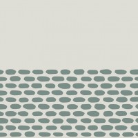 Mutina TAPE COBBLE HALF GREEN 20,5X20,5