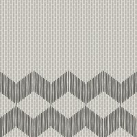 Mutina TAPE ZIGZAG HALF WHITE 20,5X20,5