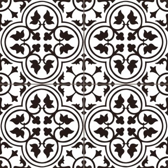 Hampton  Black Pre. 45x45