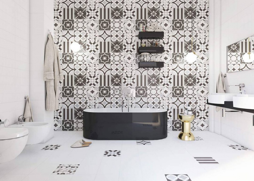 PATCHWORK BLACK&WHITE Sant Agostino