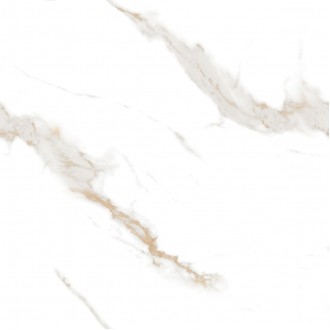 Calacatta Sharp Gold Белый Полированный 80х80