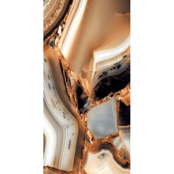 Керамогранит Onyx Brown High Glossy 60x120