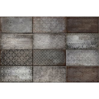 512064DEC DEC.QUAYSID.GRAPHITE 10X20