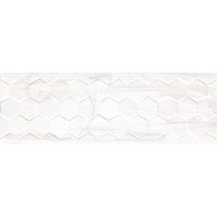Brennero White Hexagon 25x75