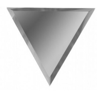 РЗС1-01(вн) Зеркальная серебряная ПОЛУРОМБ внутренний 20х17