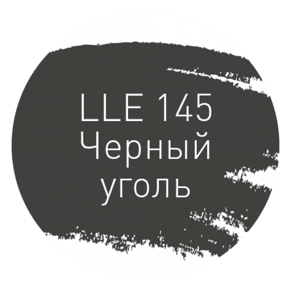 LITOCHROM LUXURY EVO LLE.145 черный уголь 2кг