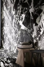 B&W MARBLE (Floor Gres)