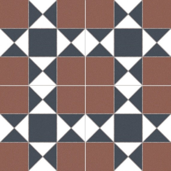 Плитка DG_CH_CAR_B Chic Collection CARDIFF BURDEOS 45х45