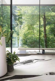 B&W MARBLE (Floor Gres)
