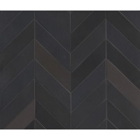 Mutina Mews Chevron Soot BOM67 5,5X19,6