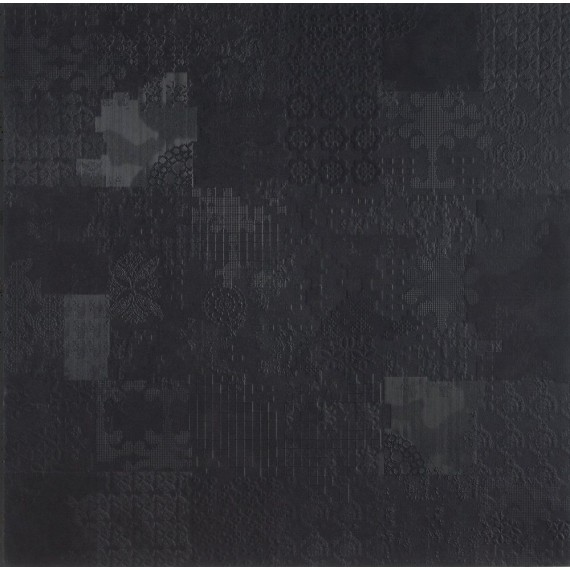 Mutina Dechirer Decor Nero PUDD04 120X120
