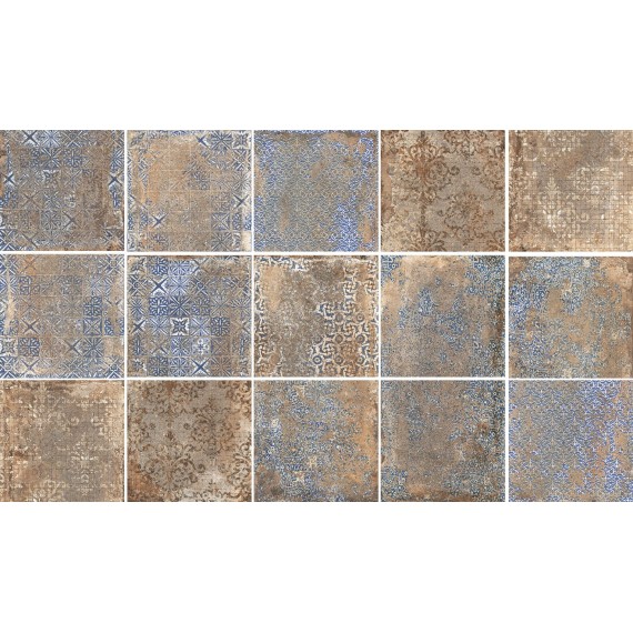 Unica Terre d Orcia Decor Vulci Mix 40х40