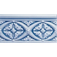 ADMO4001 Relieve Bizantino C/C Azul Oscuro 7,5х15