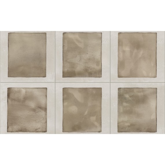 Керамическая плитка 563565 Border Umber 20*20