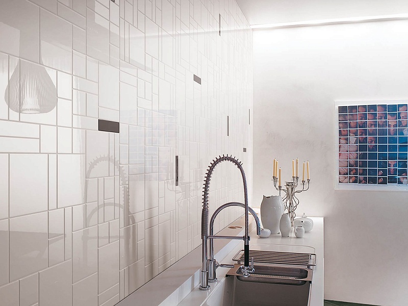 Керамическая плитка Bianco L.111 (Ceramica Bardelli)