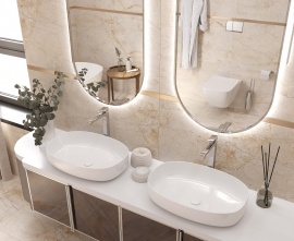 Carved River Crema Laparet