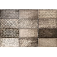 512083 DECORATED QUAY BROWN 10X20
