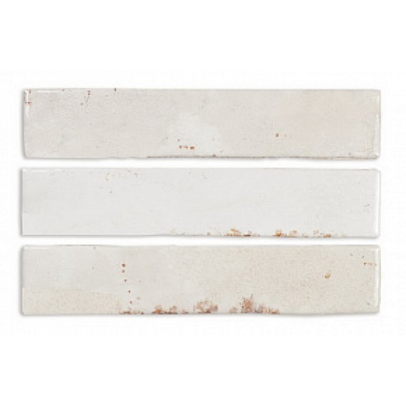123139 DNA Tiles ENAMEL White 5x25