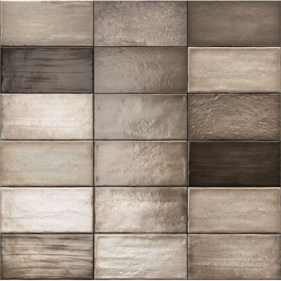 Плитка 512083 DECORATED QUAY BROWN 10X20