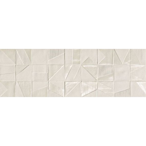 Керамическая плитка fRH8 Плитка Mat&More Domino White 25x75