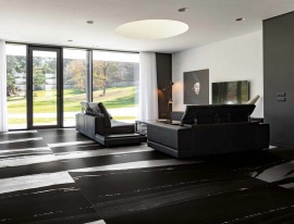 B&W MARBLE (Floor Gres)