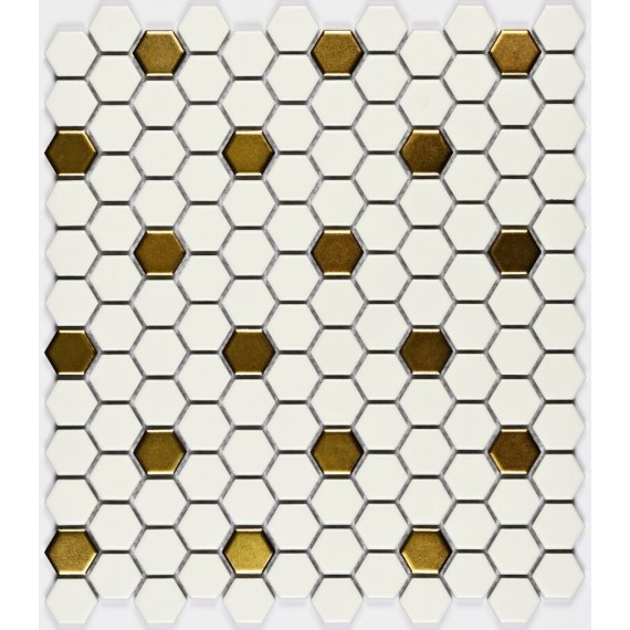 Мозаика Babylon Gold matt 26x30